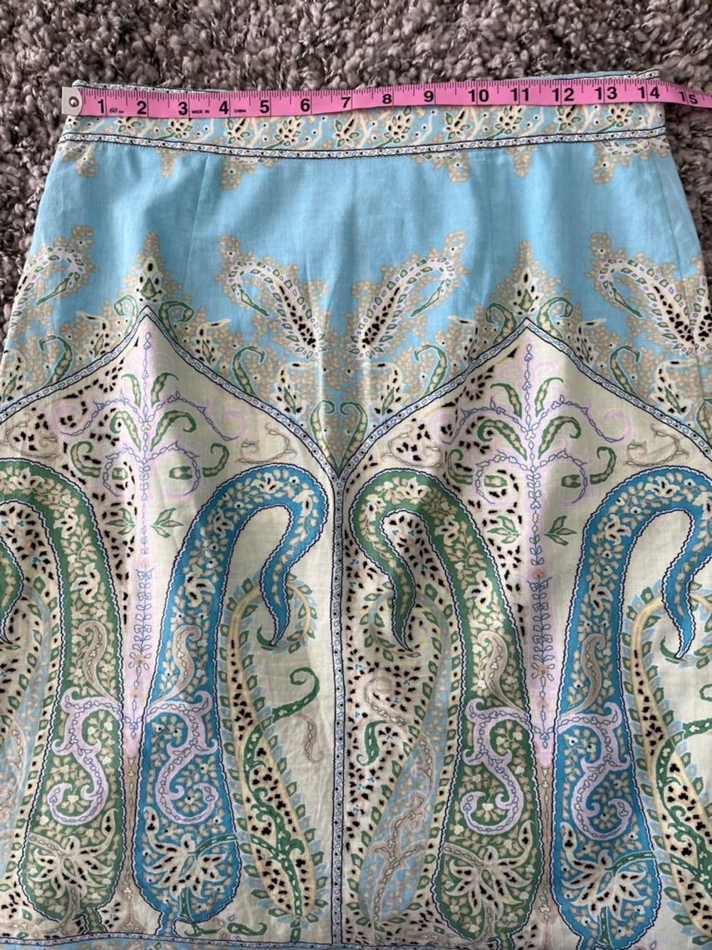 Elie Tahari lightweight cotton skirt - Picture 9 of 10